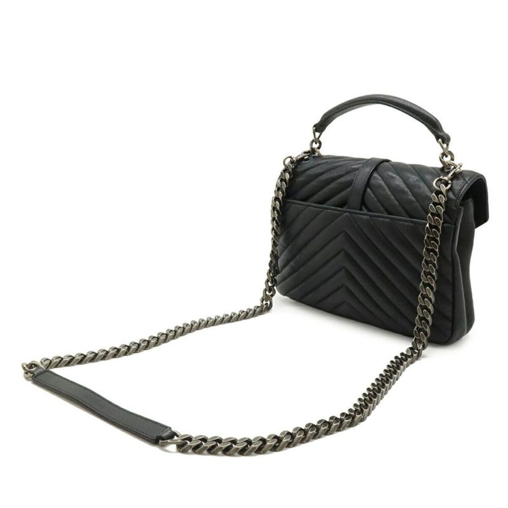 Yves Saint Laurent College Leather 2way Bag - Picture 2 of 9